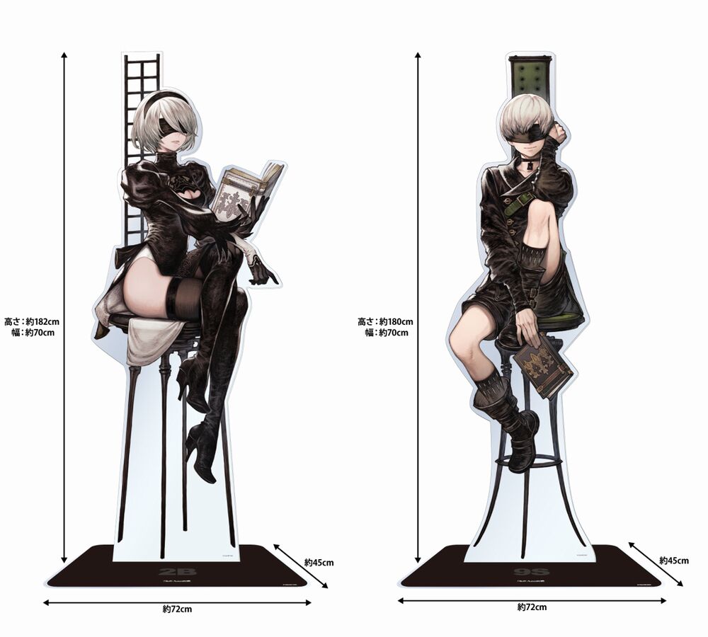 Nier Automata - acrillico